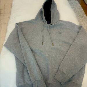 Men’s Champion gray hoodie size medium
